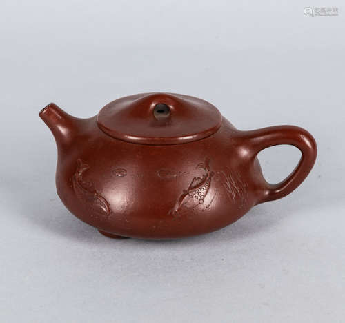 Chinese Vintage Yixing Zisha Teapot