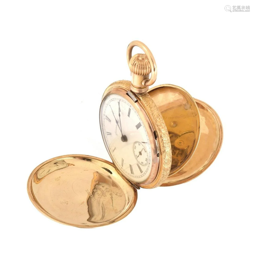 Antique Columbus Watch Co Pocket Watch