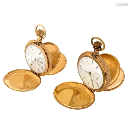 Antique Gold Filled Pocket Watches