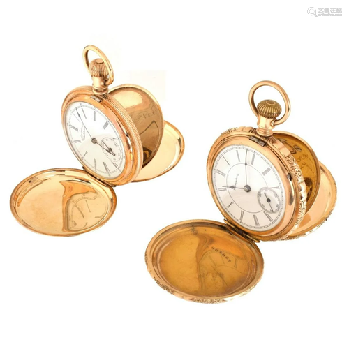 Antique Gold Filled Pocket Watches