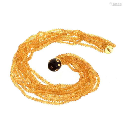 Seaman Schepps Citrine Necklace