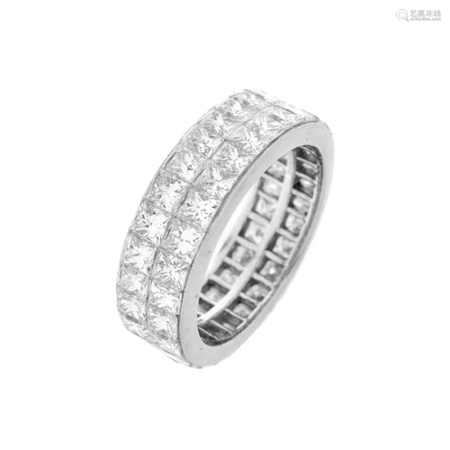 Diamond and Platinum Eternity Band