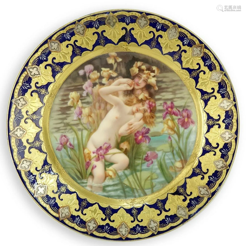 Royal Vienna Plate