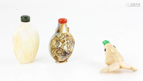 Chinese Mother-of-Pearl Snuff Bottles