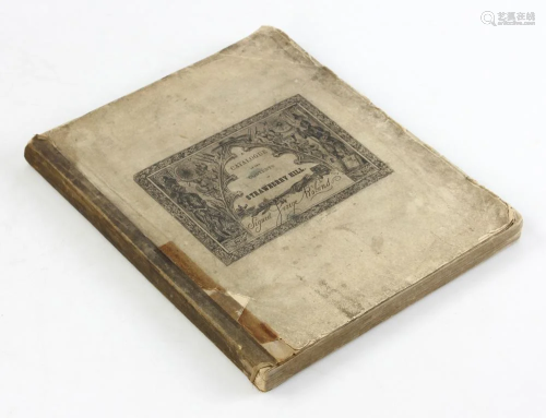 Catalogue of Contents of Strawberry Hill