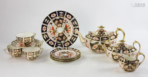 Royal Crown Derby for Tiffany Partial Tea Service