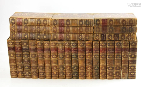Leather Bound Volumes by Alexandre Dumas
