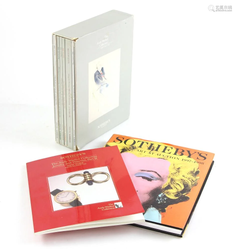 Group of Sothebys Catalogs Related to Andy War…