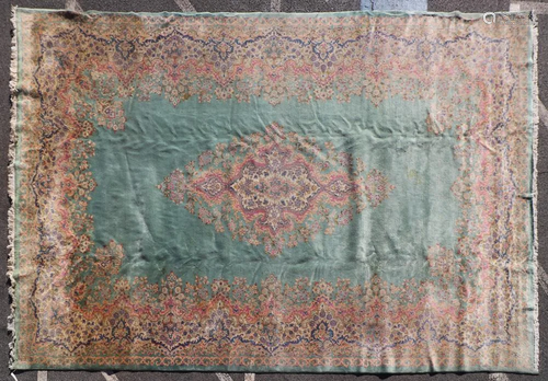 Fine Semi Antique Persian Kerman Rug