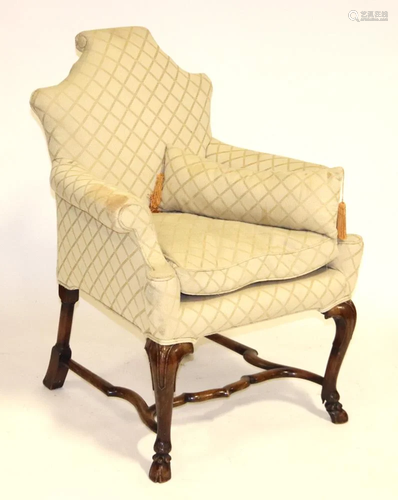 English Upholstered Armchair