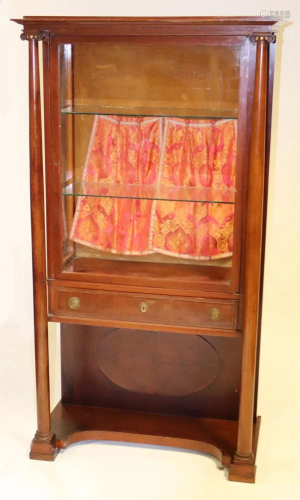 Classical Revival Display Cabinet