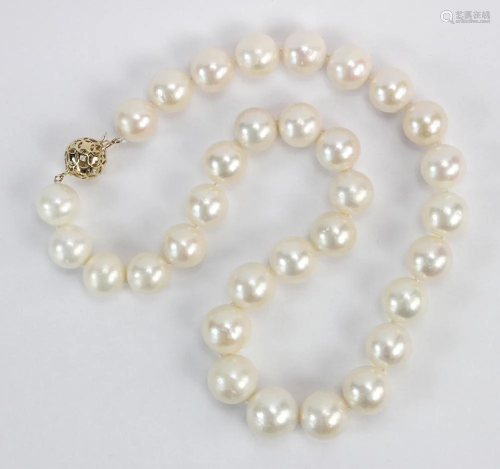 South Sea Graduated Pearl Necklace