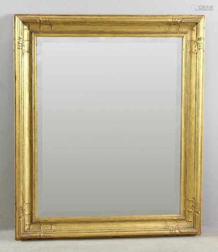 1930s Thulin Attributed Frame with Mirror