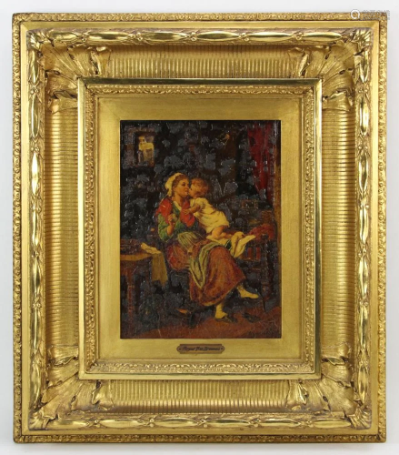 Meyer Von Bremen, Oil on Canvas