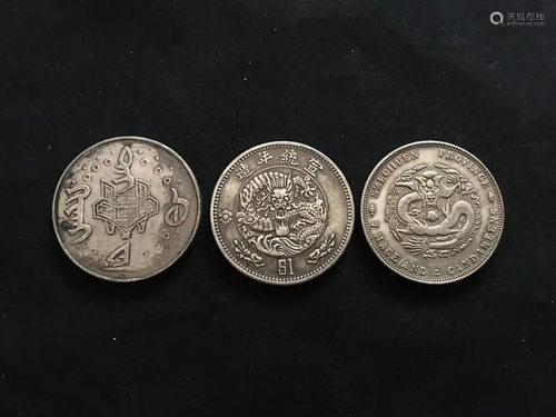 Three Chinese Coins