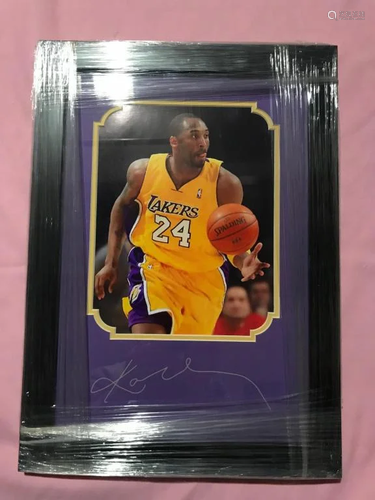 Photography of Kobe Bryant, Signed