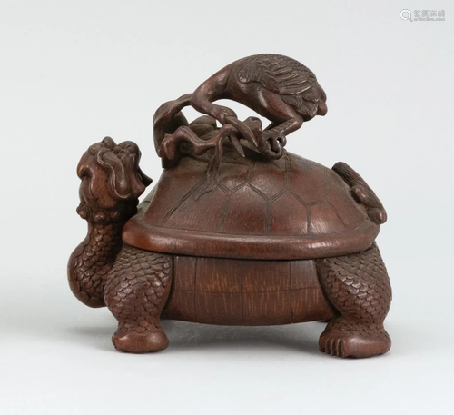 An exceptional Chinese Carved Bamboo Box