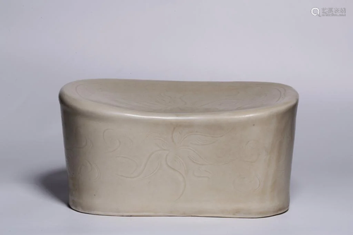 Chinese Ding Ware Porcelain Pillow