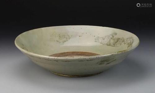 Chinese Yuan bowl, wide flared rim