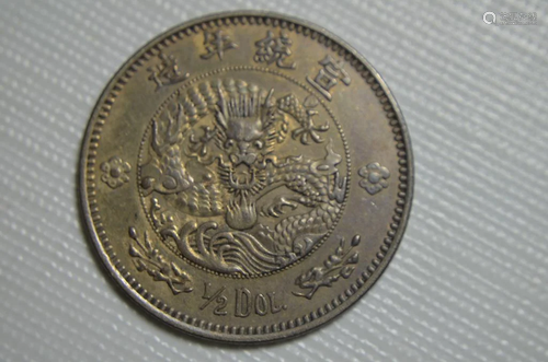 CHINESE OLD SILVER COIN