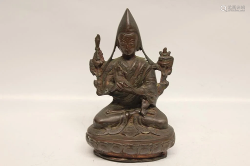 Tibetan Bronze Buddha