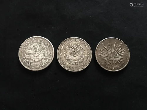 Three Chinese Coins