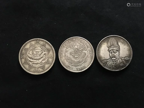 Three Chinese Coins