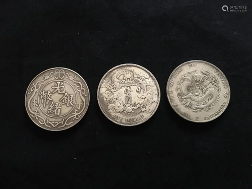 Three Chinese Coins