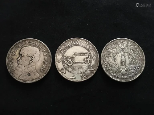 Three Chinese Coins