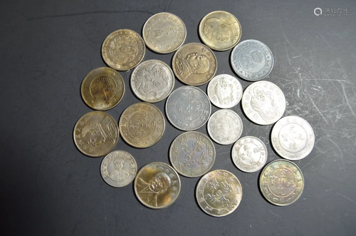 Group of Chinese old coins