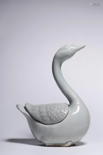 Chinese Hutian Ware Swan