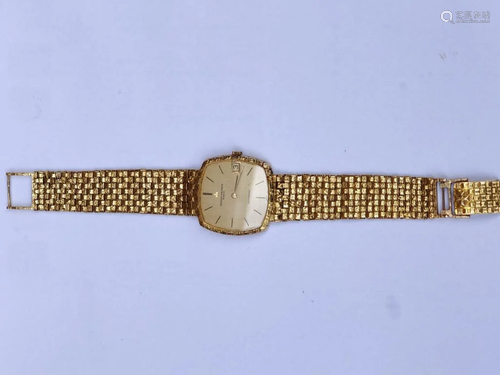 18K Gold Watch, Vacheron Constantin Genvev