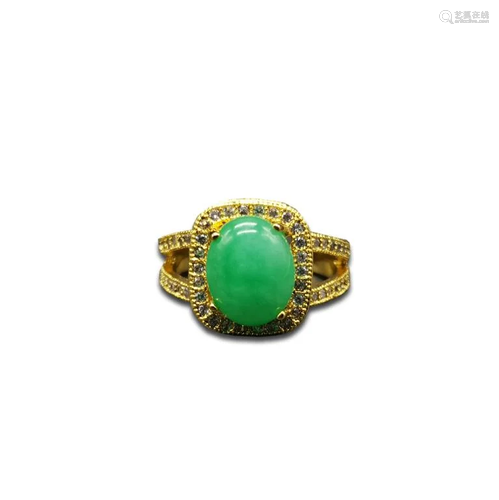 Chinese Jadeite Ring