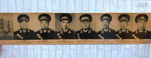 Chinese Photography of 10 Generals