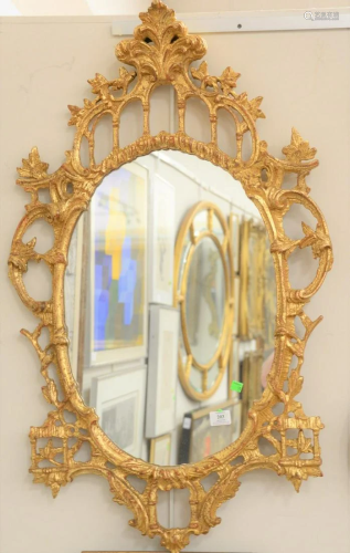 Chinese Chippendale style mirror. 40