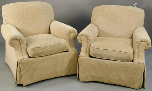 Pair of Kravet furniture upholstered chairs and