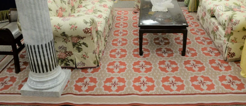 Custom carpet attributed to Stark. 10' x 13' …
