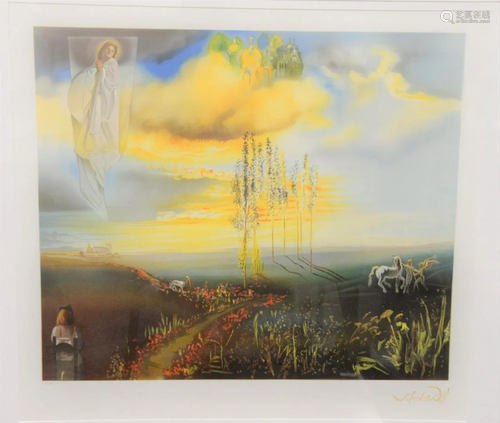 Salvador Dali lithographs pencil numbered,…