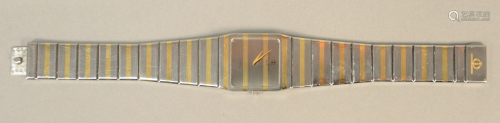 Baume and Mercier men's wristwatch, with gold