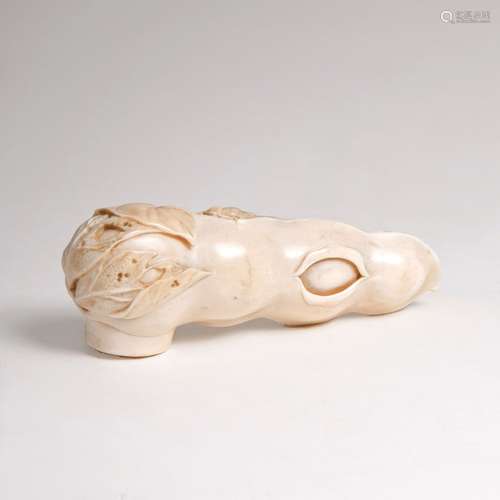 A Fine Ivory Cane handle