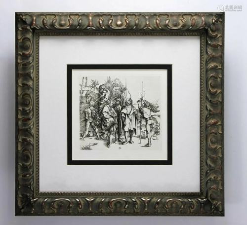 A 1800s ALBRECHT ETCHING B88 ROBBERS ON …