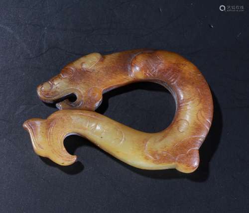 A Chinese Jade carving.