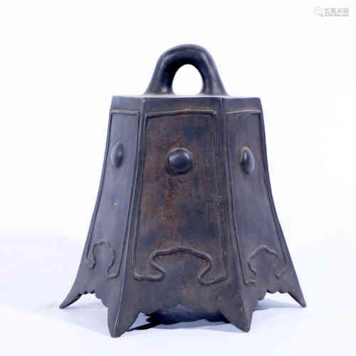 A Chinese Iron Bell.