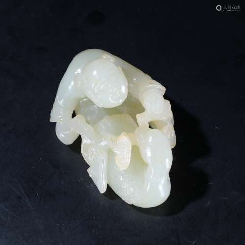 A Chinese Jade Carving.