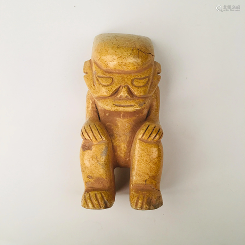 Chinese Hongshan Jade Figure