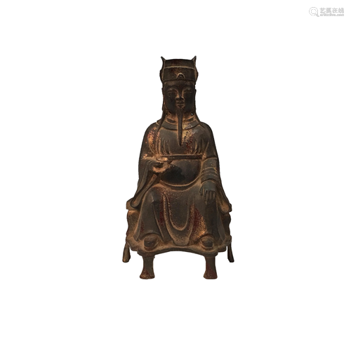 Chinese Bronze Buddha Figure