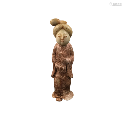 Chinese Jade Beauty Figure