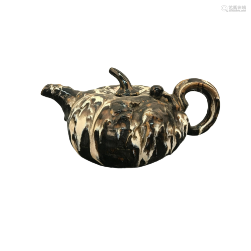 Chinese Jizhou Ware Teapot
