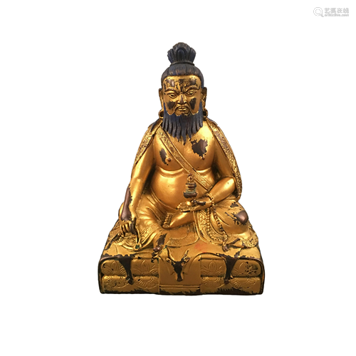 Chinese Gilt Bronze Buddha Figure