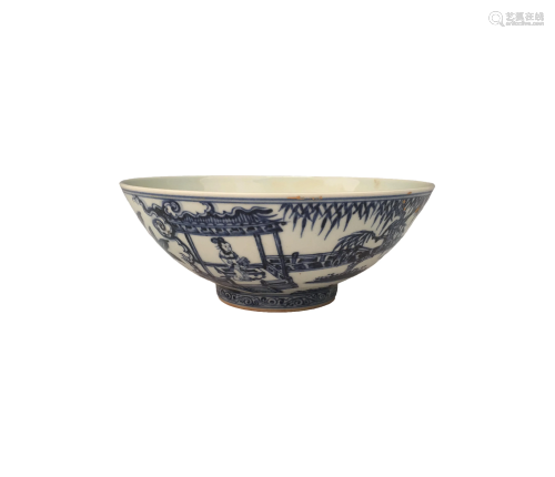 Chinese Blue&White Bowl, Xuande Mark